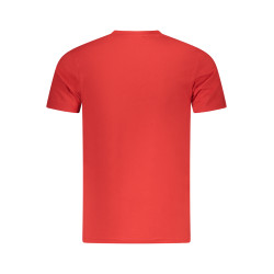 CAVALLI CLASS KURZARM T-SHIRT HERREN ROT