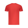CAVALLI CLASS KURZARM T-SHIRT HERREN ROT