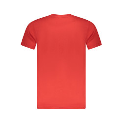 CAVALLI CLASS KURZARM T-SHIRT HERREN ROT