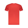 CAVALLI CLASS KURZARM T-SHIRT HERREN ROT