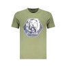 CAVALLI CLASS KURZARM-T-SHIRT HERREN GRÜN