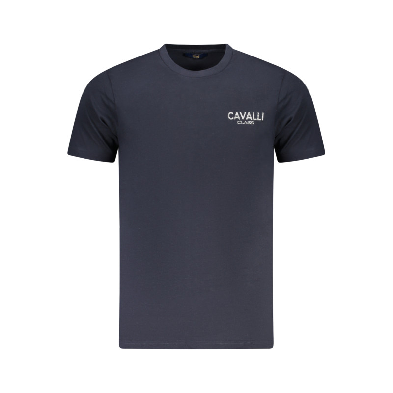 CAVALLI CLASS SHORT SLEEVE T-SHIRT MEN BLUE