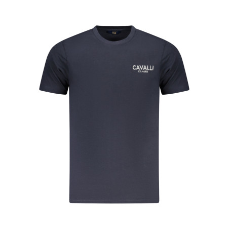 CAVALLI CLASS SHORT SLEEVE T-SHIRT MEN BLUE