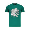 CAVALLI CLASS KURZARM-T-SHIRT HERREN GRÜN