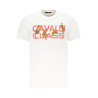 CAVALLI CLASS KURZARM-T-SHIRT HERREN WEISS