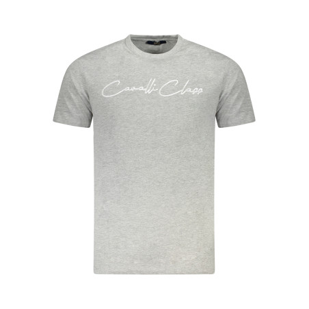 CAVALLI CLASS T-SHIRT MANICHE CORTE UOMO GRIGIO