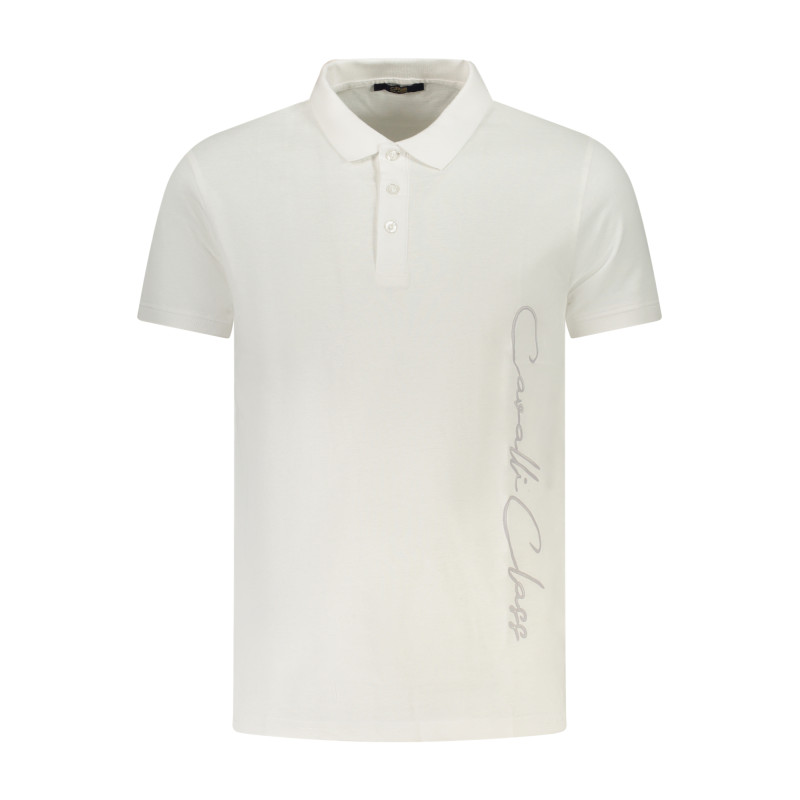 CAVALLI CLASS POLO MANICHE CORTE UOMO BIANCO