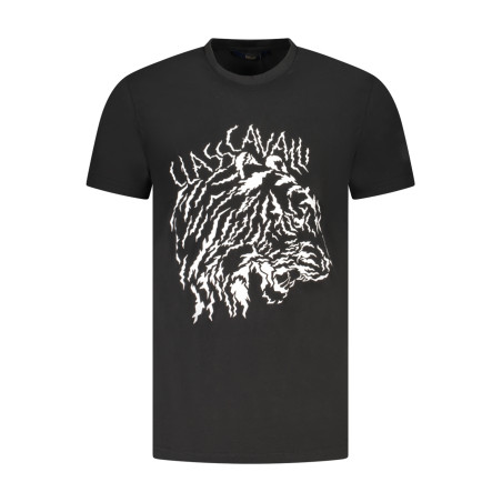 CAVALLI CLASS T-SHIRT MANICHE CORTE UOMO NERO