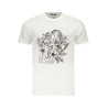CAVALLI CLASS KURZARM-T-SHIRT HERREN WEISS