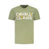 CAVALLI CLASS T-SHIRT MANICHE CORTE UOMO VERDE