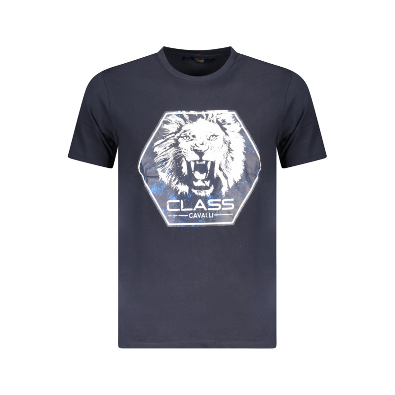 CAVALLI CLASS T-SHIRT MANICHE CORTE UOMO BLU