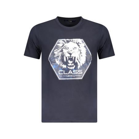 CAVALLI CLASS T-SHIRT MANICHE CORTE UOMO BLU