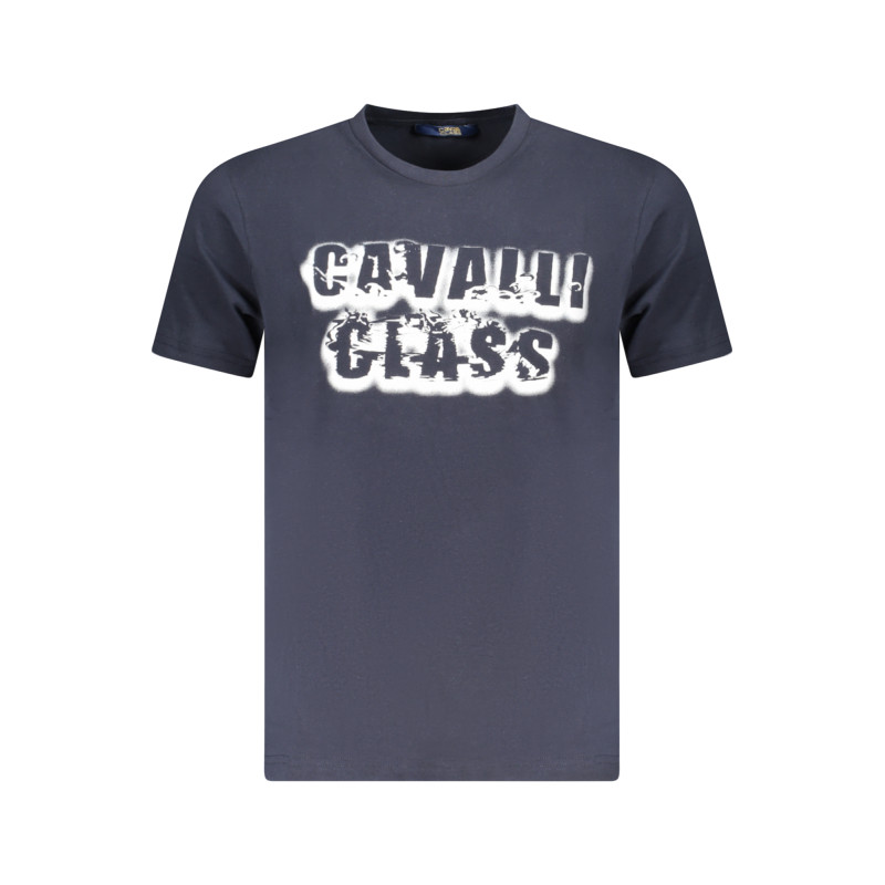 CAVALLI CLASS T-SHIRT MANICHE CORTE UOMO BLU