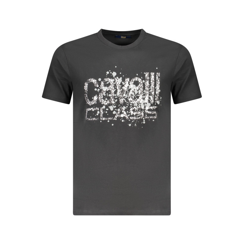 CAVALLI CLASS T-SHIRT MANICHE CORTE UOMO NERO