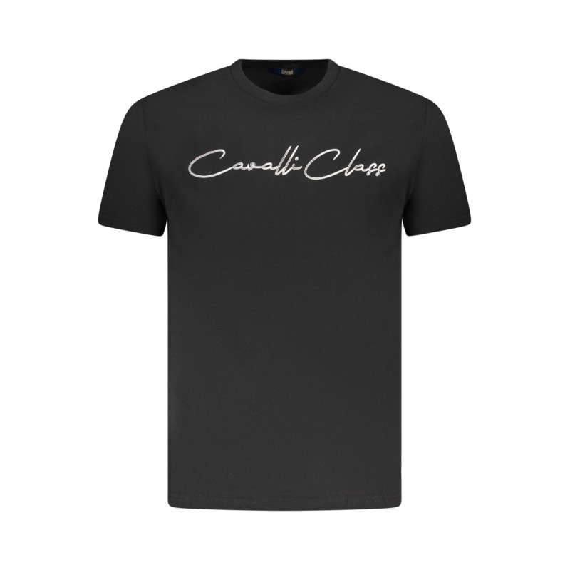 CAVALLI CLASS T-SHIRT MANICHE CORTE UOMO NERO