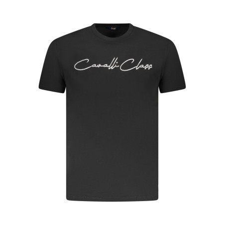 CAVALLI CLASS T-SHIRT MANICHE CORTE UOMO NERO