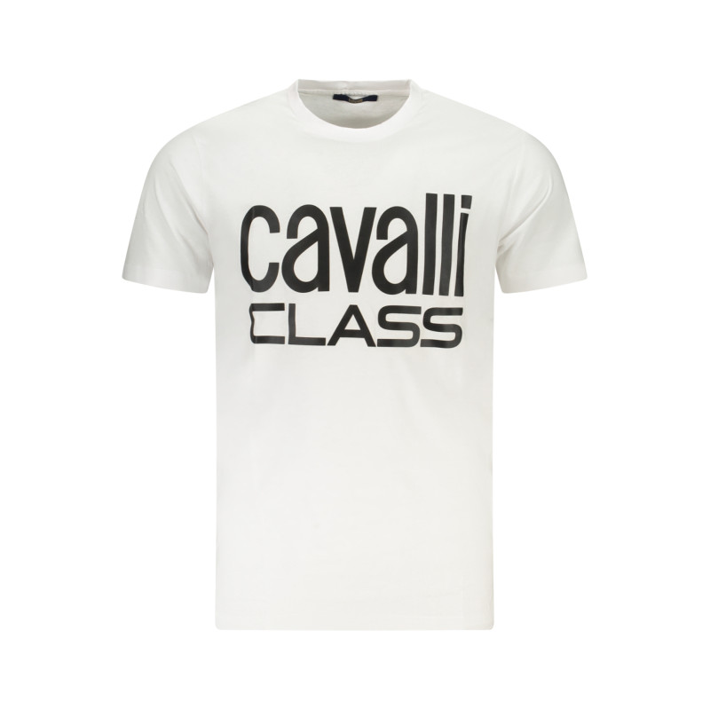 CAVALLI CLASS SHORT SLEEVE T-SHIRT MEN WHITE