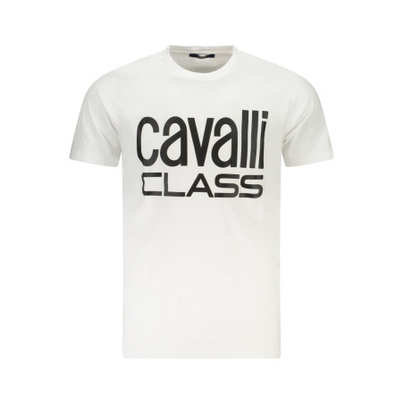 CAVALLI CLASS SHORT SLEEVE T-SHIRT MEN WHITE