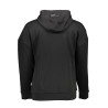PLEIN SPORT MEN&39S BLACK ZIP-UP SWEATSHIRT