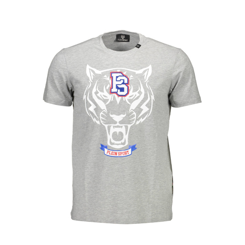 PLEIN SPORT KURZARM-T-SHIRT HERREN GRAU