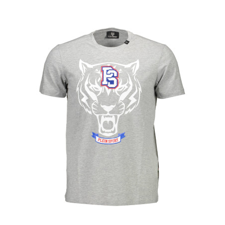 PLEIN SPORT KURZARM-T-SHIRT HERREN GRAU