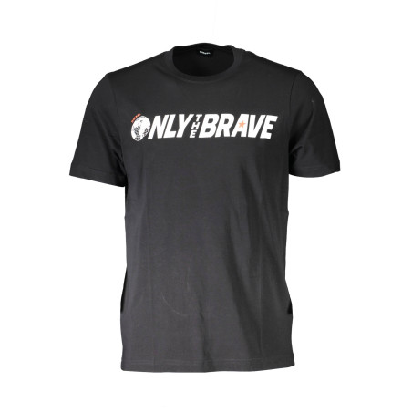 DIESEL SHORT SLEEVE T-SHIRT MEN BLACK