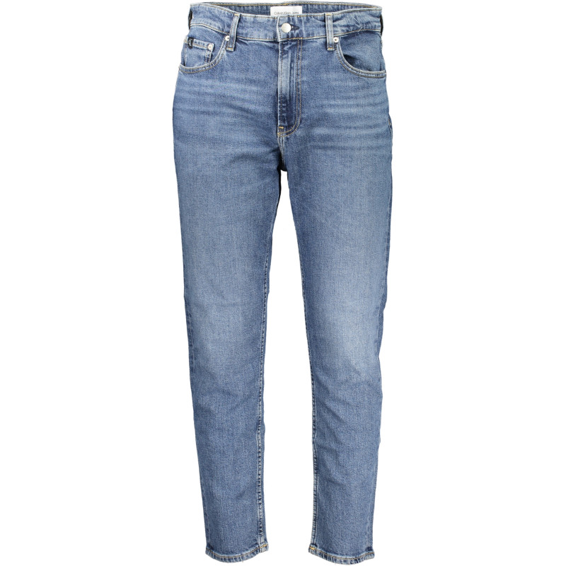 CALVIN KLEIN FELPA SENZA ZIP UOMO BLU