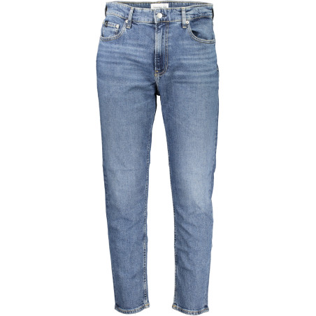 CALVIN KLEIN FELPA SENZA ZIP UOMO BLU