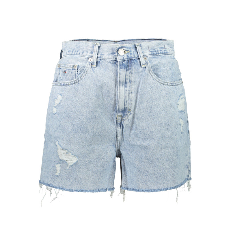 TOMMY HILFIGER JEANS SHORT WOMEN BLUE