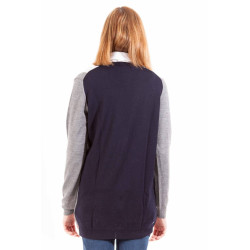 GANT CARDIGAN WOMEN GREY