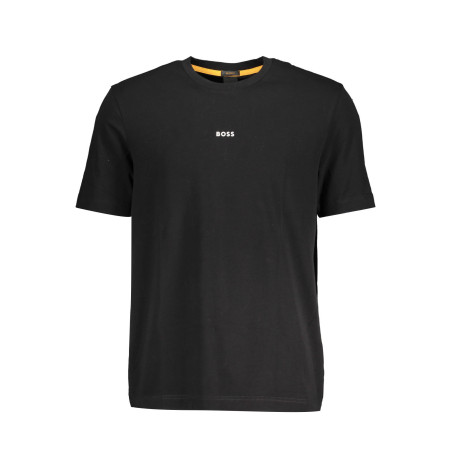 BOSS SHORT SLEEVE T-SHIRT MEN BLACK