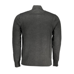 US GRAND POLO CARDIGAN HERREN GRAU