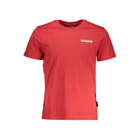 Napapijri Herren Kurzarm-T-Shirt Rot