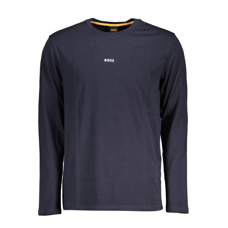 BOSS LANGARM T-SHIRT HERREN BLAU