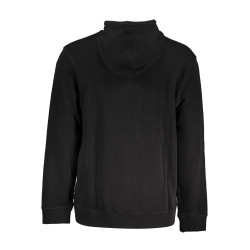 BOSS MEN&39S BLACK ZIP-LESS SWEATSHIRT