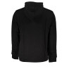BOSS MEN&39S BLACK ZIP-LESS SWEATSHIRT