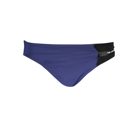 KARL LAGERFELD BEACHWEAR BADEANZUGHOSE DAMEN BLAU