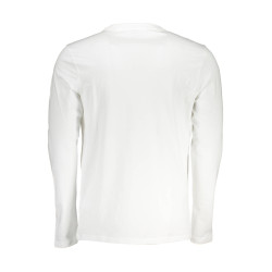 BOSS LANGARM T-SHIRT HERREN WEISS
