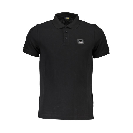 CAVALLI CLASS POLO KURZARM HERREN SCHWARZ