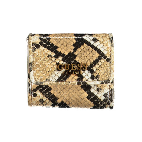 GUESS JEANS WOMEN&39S WALLET BEIGE