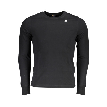 K-WAY LONG SLEEVE T-SHIRT MEN BLACK