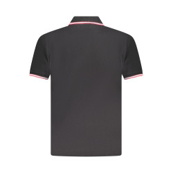 US GRAND POLO HERREN KURZARM POLO SCHWARZ