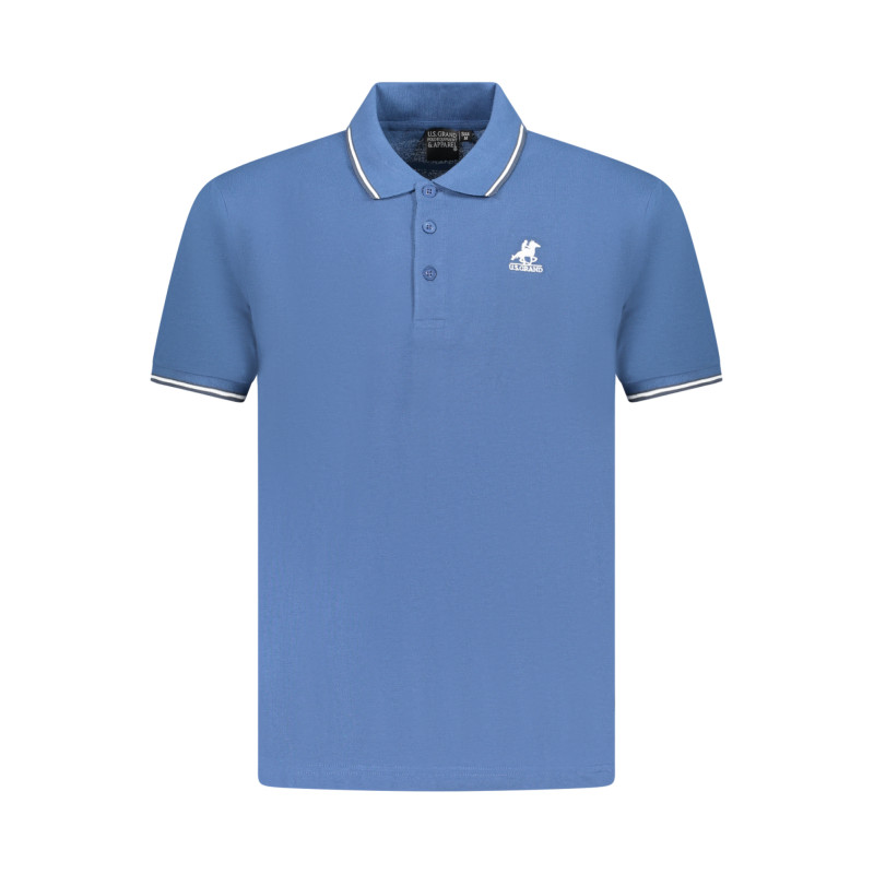 US GRAND POLO HERREN KURZARM POLO BLAU