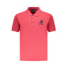 US GRAND POLO HERREN KURZARM POLO ROT