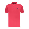 US GRAND POLO HERREN KURZARM POLO ROT