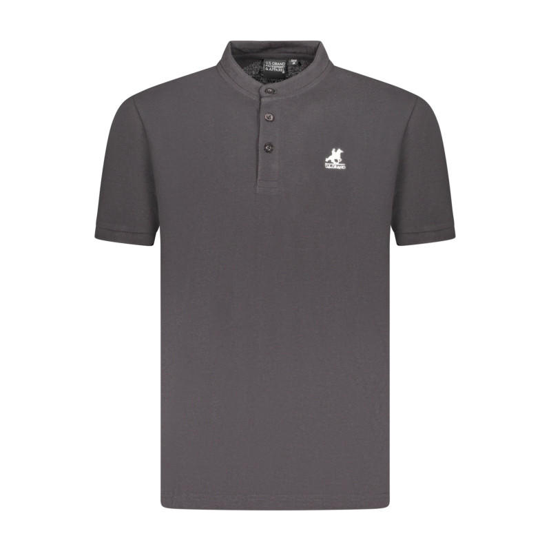 US GRAND POLO HERREN KURZARM POLO SCHWARZ