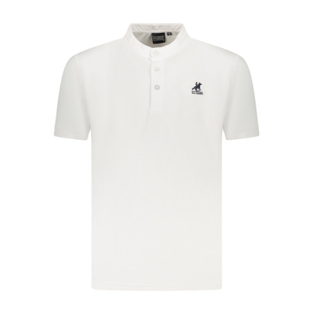 US GRAND POLO HERREN KURZARM POLO WEISS