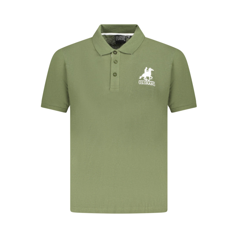 US GRAND POLO HERREN KURZARM POLO GRÜN