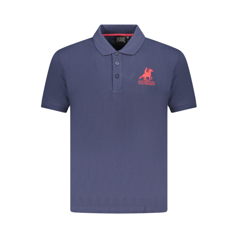 US GRAND POLO HERREN KURZARM POLO BLAU