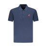 US GRAND POLO HERREN KURZARM POLO BLAU